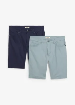Lot de 2 bermudas extensibles, Regular