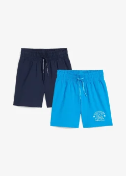 Lot de 2 bermudas jersey 100% coton