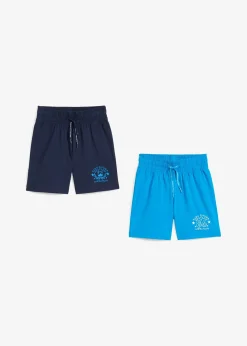 Lot de 2 bermudas jersey 100% coton