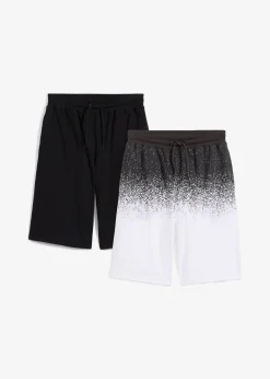 Lot de 2 bermudas texturés garçon