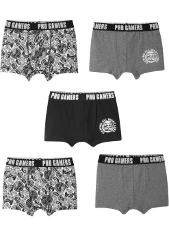 Lot de 5 boxers avec coton doux