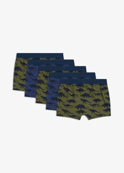 Lot de 5 boxers coton