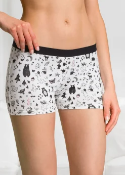 Lot de 4 boxers femme