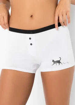 Lot de 4 boxers femme