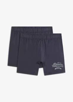 Lot de 2 boxers longs avec coton
