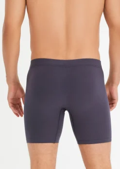 Lot de 2 boxers longs avec coton
