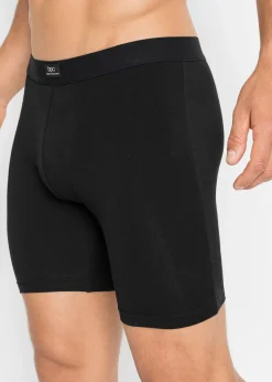 Lot de 2 boxers longs coton