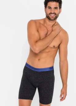 Lot de 2 boxers longs coton