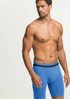 Lot de 2 boxers longs coton