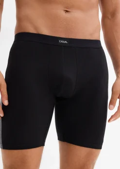 Lot de 2 boxers longs coton