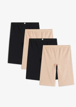 Lot de 4 boxers longs pour femme