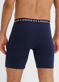 Lot de 2 boxers midi coton
