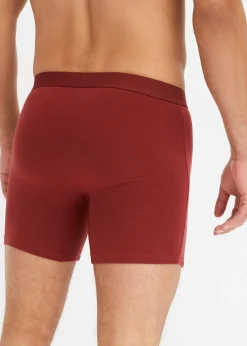 Lot de 3 boxers mi-long coton