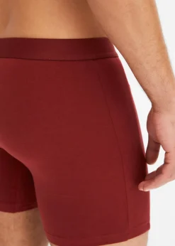 Lot de 3 boxers mi-long coton