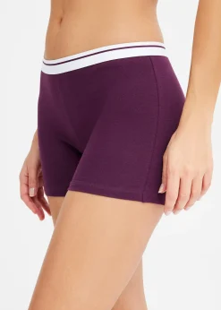 Lot de 4 boxers mi-longs coton