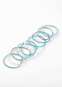 Lot de 10 bracelets