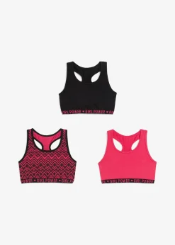 Lot de 3 brassières douces