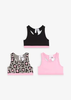 Lot de 3 brassières douces
