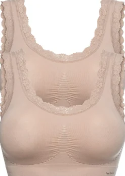 Lot de 2 brassières sans coutures Feel Comfort