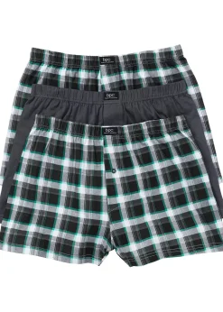 Lot de 3 caleçons en jersey coton