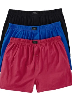 Lot de 3 caleçons en jersey coton