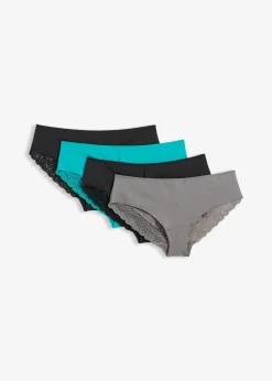 Lot de 4 culottes avec dentelle