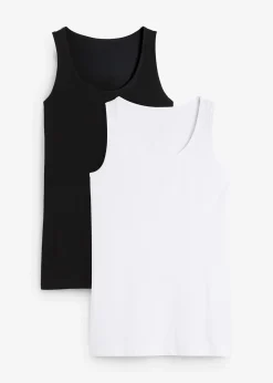 Lot de 2 débardeurs extensibles