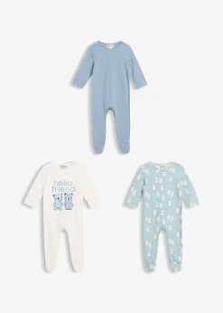 Lot de 3 dors-bien 100% coton