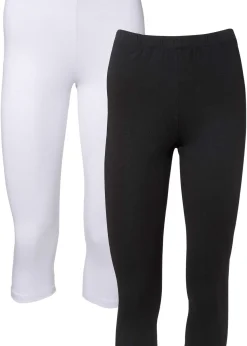 Lot de 2 leggings corsaires