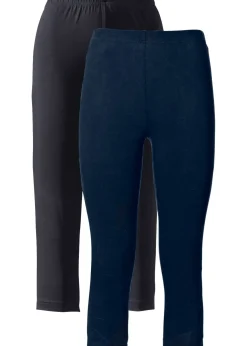 Lot de 2 leggings corsaire étroits