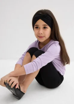 Lot de 2 leggings corsaire en coton mélangé extensible