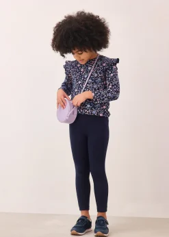 Lot de 5 leggings en coton extensible