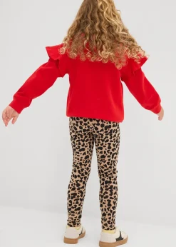 Lot de 2 leggings en coton extensible