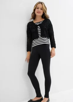 Lot de 2 leggings en matière élastique
