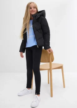 Lot de 3 leggings thermiques en coton extensible
