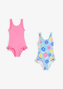 Lot de 2 maillots 1 pièce