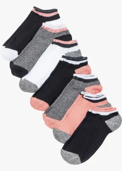Lot de 7 paires de socquettes en coton majoritaire