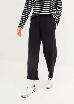 Lot de 2 pantalons 7/8 en jersey à taille haute