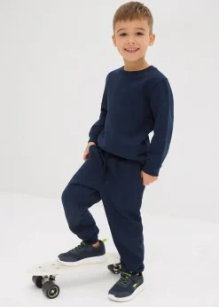 Lot de 2 pantalons de jogging doux en coton mélangé