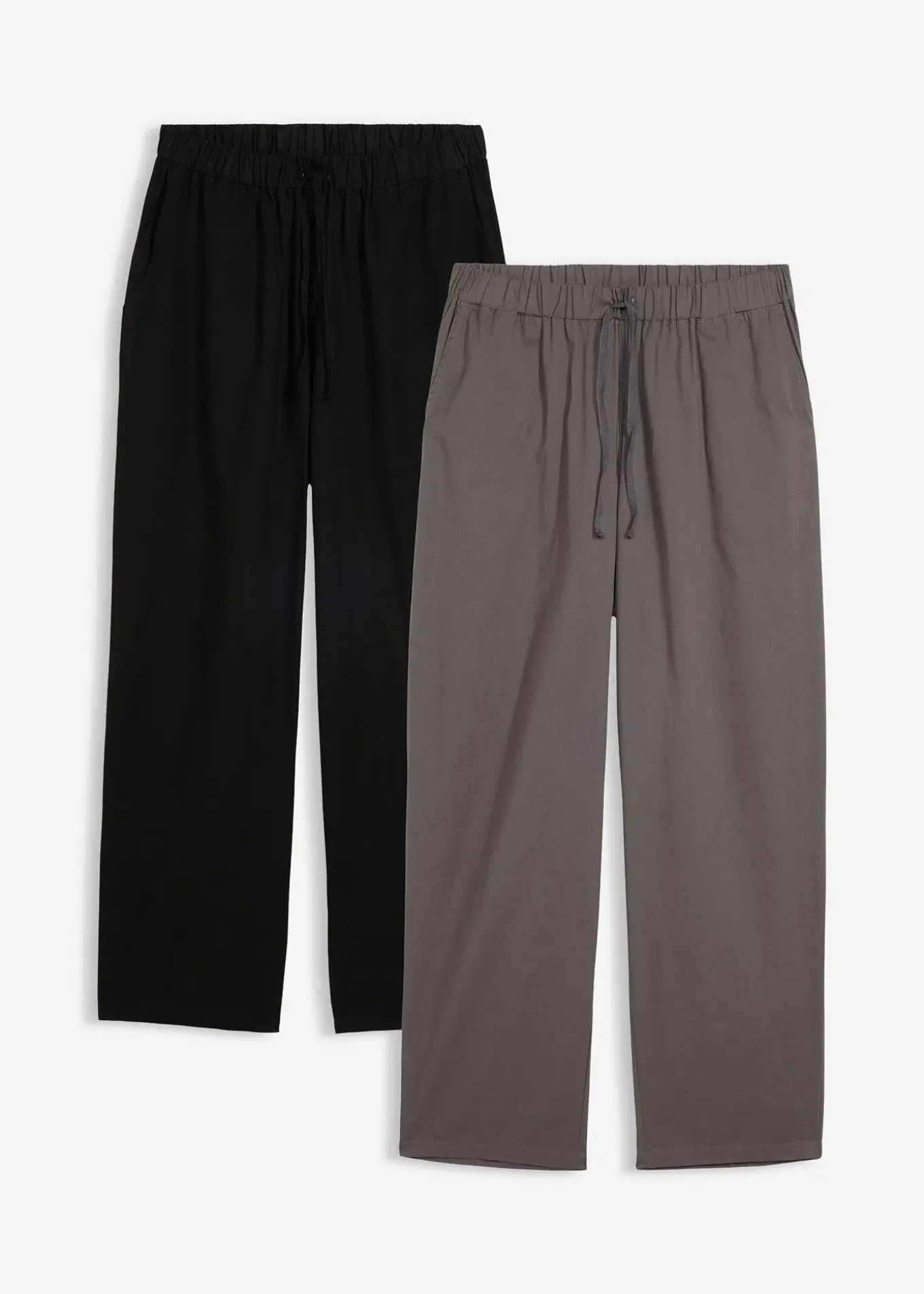 Lot de 2 pantalons de pyjama doux en coton