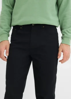 Lot de 2 pantalons extensibles, coupe droite classique
