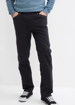 Lot de 2 pantalons regular, droits à taille élastiquée