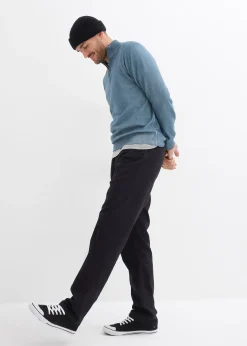 Lot de 2 pantalons regular, droits à taille élastiquée