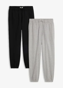 Lot de 2 pantalons sweat 100% coton