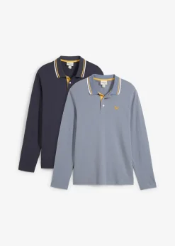Lot de 2 polos 100% coton