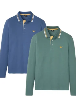 Lot de 2 polos 100% coton
