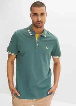 Lot de 2 polos en maille piquée 100% coton