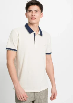 Lot de 3 polos en maille piquée, 100% coton