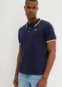 Lot de 2 polos en maille piquée 100% coton