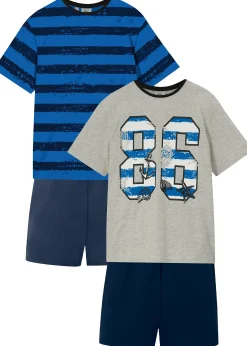 Lot de 2 pyjashorts coton